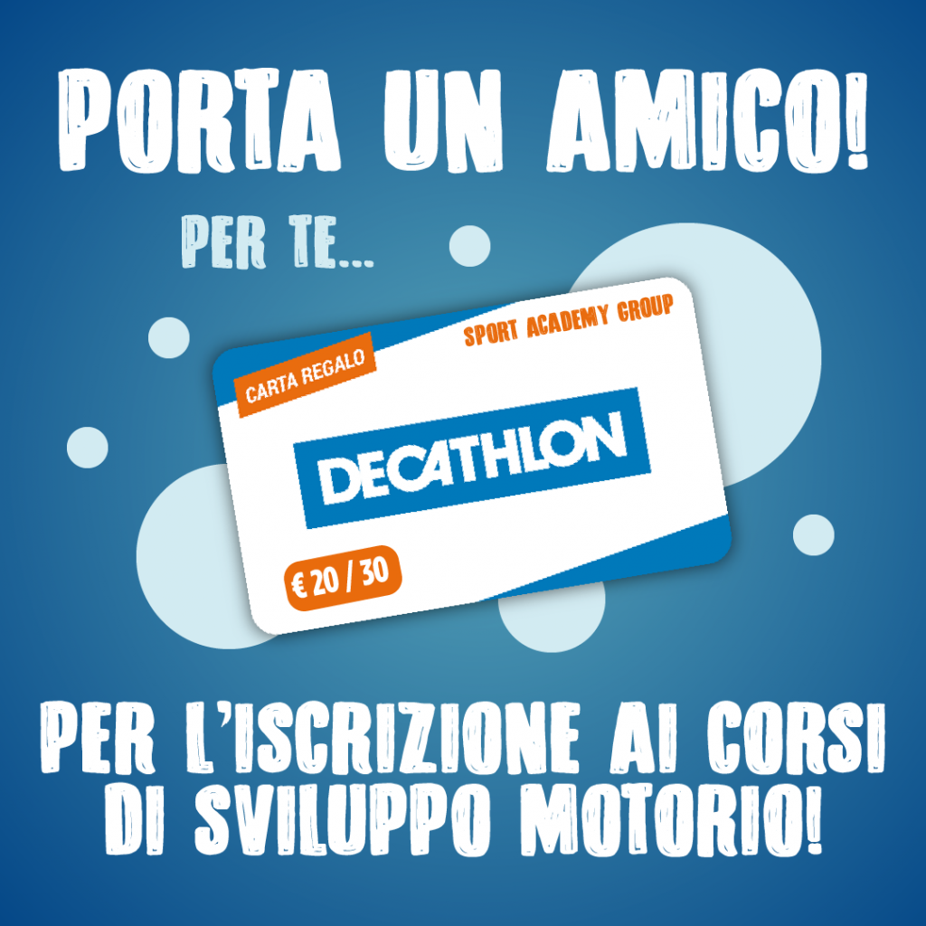 NOVITÀ DA NON PERDERE! TI REGALIAMO UN BUONO DECATHLON!